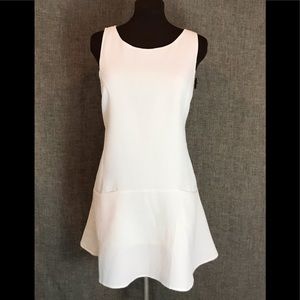 White pique stunning sundress! With pockets!